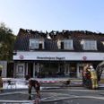 Strandvejens Bageri har fået store skader efter brand i overetagen.