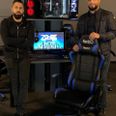 Omar Kais (til venstre) og Ayman Hassoun er klar til at åbne dørene til deres nye gaming-cafe i Åbyhøj 20. november.