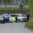 Politiet var mandag aften massivt til stede i Aarhus V. Foto: Presse-fotos.dk