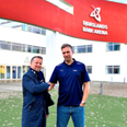 Djurslands Bank har forlænget deres hovedsponsorat af SAH, så sponsoratet nu løber frem til 2027. Pressefoto