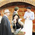 I år var det "My Fair Lady", der indtog Busbjerg, i 2011 bliver det "Skatteøen". Foto Erling Baastrup