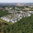 Første bud på en visualisering af områdets muligheder udarbejdet af TMP-arkitektur.