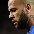 I 2022 købte Dani Alves 10-15 pct. af ejerandelene i aarhusianske Liiteguard. Nu er han anklaget for voldtægt. Foto: Josep LAGO / AFP