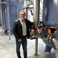 Direktør Bjarne Langdahl Riis, Vandcenter Djurs, på besøg på Sostrup Vandværk under Vandcenter Djurs, der henter grundvandet fra de mere beskyttede kildepladser i Sostrup skovene. Pressefoto.