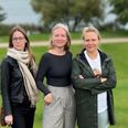 Anni Schmidt Pedersen (tv), Ditte Højvang Petersen og Charlotte Strandgaard ville have flere kvinder i byrådet og arrangerede to valgmøder med særlig fokus på de kvindelige kandidater. Alligevel kom der færre kvinder i byrådet end ved forrige valg. Arkivfoto