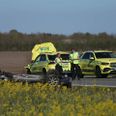 En 63-årig mand blev dræbt i ulykken. Foto: Presse-fotos.dk.