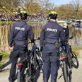 Politiet til stede ved Kapsejladsen 2023. Foto: Østjyllands Politi