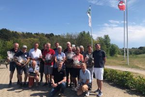Fin form ved Ebeltoft Golf Clubs traditionsrige match.