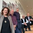 Kukke Smart Band anno 2023. Fra v.: Helle Fribo, Niels Kethil Pedersen. Mogens Qvist Frandsen, Jens Christian Binow Lassen og Hans Søren Stub Møller. Foto: Anne Frank Henriksen