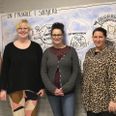 Den nyvalgte konstituerede bestyrelse for den kommende friskole i Solbjerg. Fra venstre mod højre er det: Jon Holm-Pedersen, Kristina Fuglsbjerg, formand Maia Østergaard, næstformand Stinne Feldt Christensen og Sanne Gregersen.