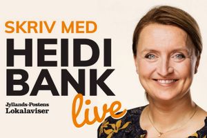 Næste politiker i "Klog på kandidaten" er Venstres Heidi Bank, som mandag klokken 11.30 sidder klar til at svare på læsernes spørgsmål.