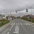 Dreng blev påkørt her på Anbækvej ved Shell i Hammel.
