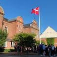 Skanderborg Realskole kunne fejre sin 140 års fødselsdag 28. august. Det blev markeret med en ugelang fest. Privatfoto