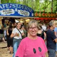Annette Thorsted, Stjær Boldklub, fremhæver, at Smukfest betyder noget for både klubbens pengepung såvel som byens sociale liv. Foto: Erland Rasmussen