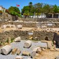 Ruinerne af Mausoleet i Halikarnassos i Bodrum i Tyrkiet, som Kristian Jeppesen vr med til at lede udgravningerne af. Arkivfoto: Adobe Stock