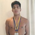 Martin Bang Christensen fik guld til DM i tårn og to sølvmedaljer til Nordiske Mesterskaber i udspring. Pressefoto