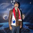 Martin Brygmann er inkarneret FC København-fan. Her er han mødt op til Champions League-kampen i Parken mellem sit yndlingshold og FC Bayern München. Arkivfoto: Kenneth Meyer/Ritzau Scanpix