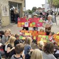 Fra maj til oktober har skoleelever og Kvickly Skanderborg arbejdet sammem - blandt andet om radiser. Pressefoto