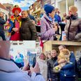 Folk stimlede sammen på gågaden, klovne ville have selfies, og trafikken gik i stå – men Inger Støjberg (DD) tog det hele med et smil og en klar besked om, at dyreværnsloven skal gælde for alle. Fotos: Anne Frank Henriksen