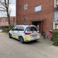 En mand trak en pistol mod politiet. Foto: Presse-fotos.dk.