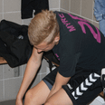 Nickolaj Emil "Myre" Martinsen var med i startopstillingen, da KPI besejrede Lystrup med 8-1. 'Myre' bidrog med en enkelt scoring. Arkivfoto: Lars Norman Thomsen