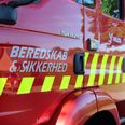 Både politi og brandvæsen blev kaldt til Blommevej i Randers. Arkivfoto