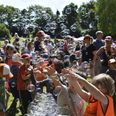 Sæbebobler var et stort hit ved årets åbningsfest.