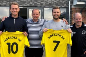 Kaptajn Mads 'Pylle' Pedersen fik brud på en storetå og midtbaneregissøren Jan Ankerstjerne måtte ud i pausen, fordi han døjede i sommervarmen, da Nørager på en knastør bane i Hinnerup Grundlovsdag sikrede oprykningen til Serie 1 tre spillerunder før afslutningen.