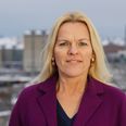 Ældreminister Mette Kierkgaard er blevet inviteret til Rønde af Rønde Rotary Klub. Arkivfoto: Gregers Tycho