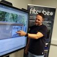 Allan Wad Petersen, direktør i Fitcube, forklarer, at idéen oprindeligt var tiltænkt små lokalsamfund uden fitnesscenter, men i dag er det virksomheder, Fitcube jagter. Foto: CSJ