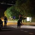 Undersøgelser på gerningsstedet.