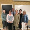 Kolind Handelsstandsforenings bestyrelse fra venstre mod højre: Kirstine Hummelshøj, Joan Lang, Bjarke Damm, Maja Dahl, Vita Larsen, Mette Nielsen. Privatfoto