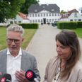 Torsten Gejl, til venstre i billedet, har i regeringsforhandlingerne på Marienborg skaffet opbakning til flere naturparker i havet. (Arkivfoto). - Foto: Søren Bidstrup/Ritzau Scanpi
