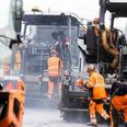 Der skal lægges asfaltslidlag og etableres striber i sydgående retning på E45. Pressefoto