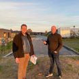 To af borgerne på Lappedykkervej, Rasmus Scharling Toft (tv) og Lars Halgreen, har ingen forventninger til, at onsdagens borgermøde om Lokalplan 443 vil ændre ret mange kommaer i det oplæg, der allerede ligger. Foto: Lars Norman Thomsen