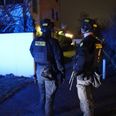 Fredag aften klokken 23.34 modtog Københavns Vestegns Politi en anmeldelse om, at en mand var ramt af skud i Ulsøparken i Brøndby Strand. Foto: Presse-fotos.dk