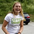 Louisa Vesterager Jespersen wears a Bovec Sports Center t-shirt in this undated photo obtained from social media on December 20, 2018. Bovec Sports Center Archive/via REUTERS ATTENTION EDITORS - THIS IMAGE HAS BEEN SUPPLIED BY A THIRD PARTY. MANDATORY CREDIT.NO RESALES.NO ARCHIVES