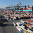 I 2025 blev der løftet hele 843.665 TEU over kajen på containerterminalen på Østhavnen i Aarhus. Det er ny rekord.