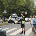 Østjyllands Politi var til stede ved Mårslet Skole i Aarhus torsdag morgen, da eleverne mødte.