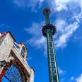 El Grito Drop Tower i Djurs Sommerland, vinder af "Best ride in Europe 2024". Pressefoto
