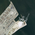 Den nye færgeterminal bliver bygget yderst på Østhavnen i Aarhus.