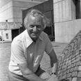 Landskabsarkitekt og professor Sven Hansen. Fotograf Ib Hansen, 1980, Aarhus Stadsarkiv