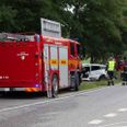 Fra ulykkesstedet. Foto: Presse-fotos.dk.