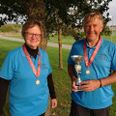 Irma Christensen vandt bronze og Lars Madsen guld ved Polle Poen 2020. Privatfoto