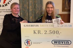19-årig motocrosskører vinder ny sportstalentpris for unge mellem 16 og 25 år i Favrskov.