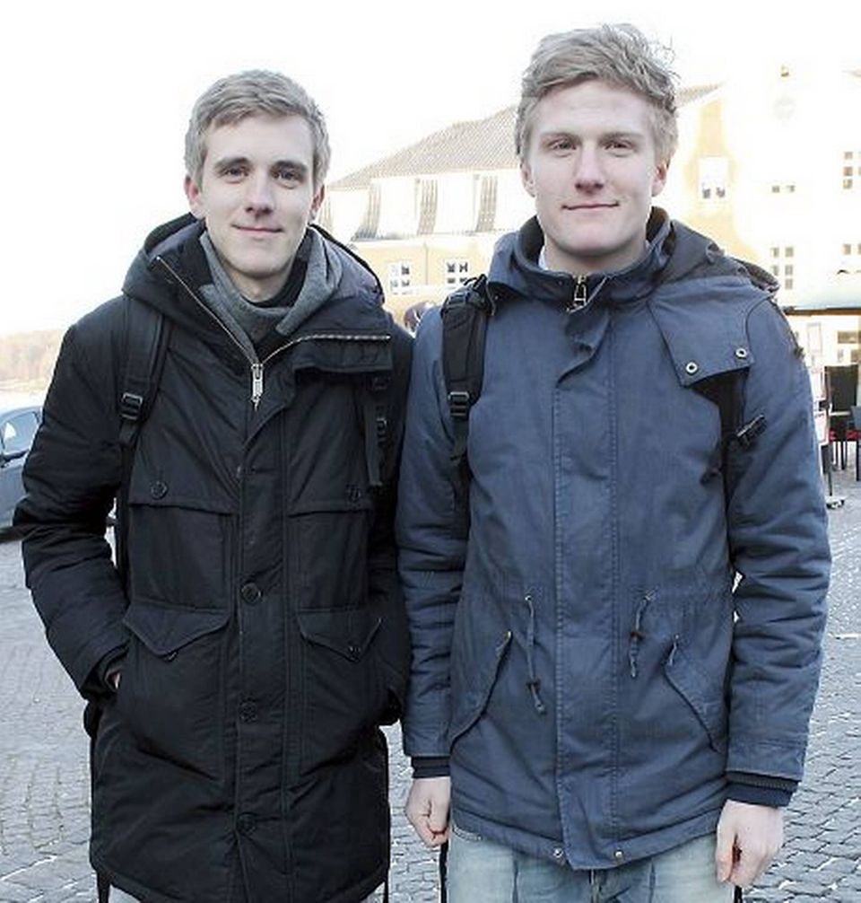 Mathias og Kristoffer er vilde med idræt - Din Avis