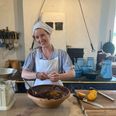 Herregårdskøkkenet er åbent hele påskeferien med salg af kaffe og kage. Foto: Gammel Estrup Danmarks Herregårdsmuseum.