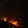 Kort før midnat udbrød der brand i en bolig i Grenaa. Arkivfoto: Presse-fotos.dk.