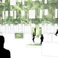 Værket er en interaktiv installation, der består af lyde og film, som afspilles på LED-strips på hele Filmby3’s kæmpe facade.