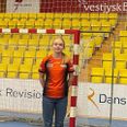 Annesofie Grønning er til U20 landsholdssamling i Skærbæk i starten af juni. Pressefoto